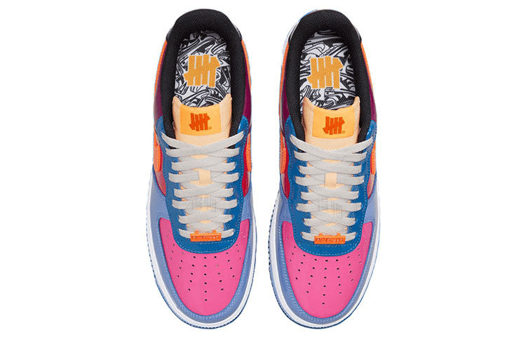 Кроссовки UNDEFEATED x Nike Air Force 1 Low "Multi Patent" — фото 4