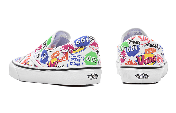 Кроссовки Vans Slip-On Supermarket Series Canvas - изображение 3