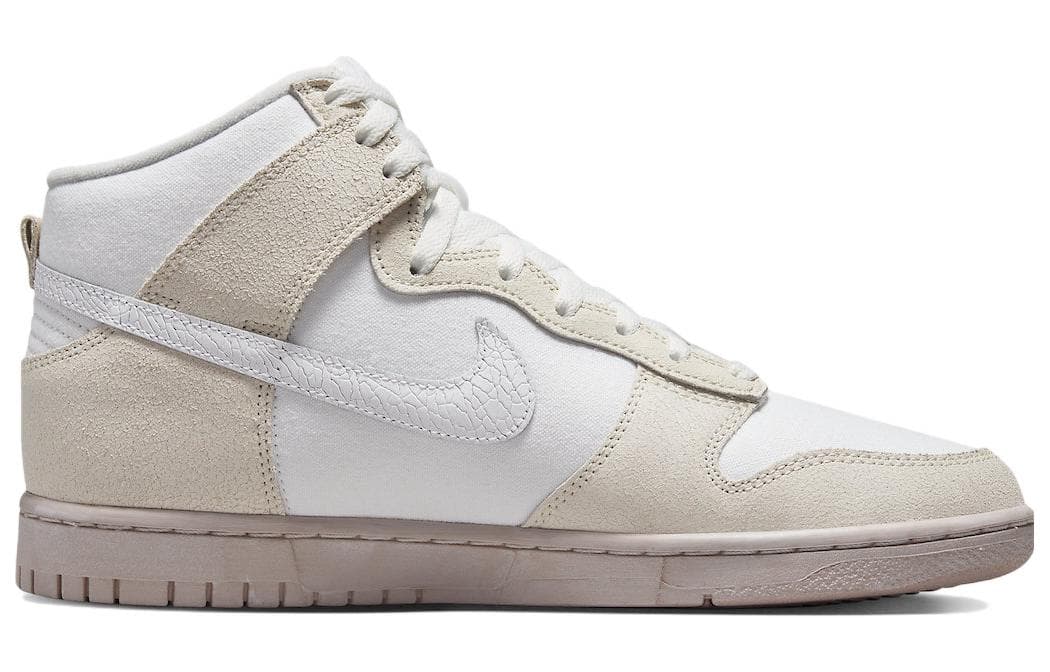 Кроссовки Nike Dunk EMB High White — фото 2