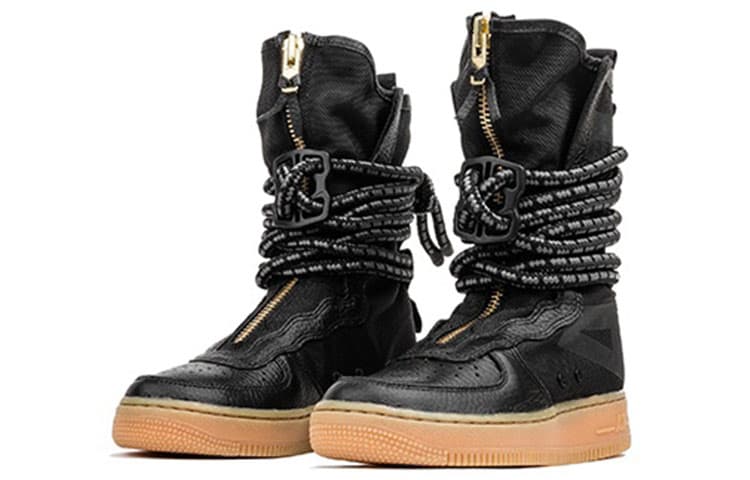 Кроссовки Nike Air Force 1 High Black Gum — фото 2