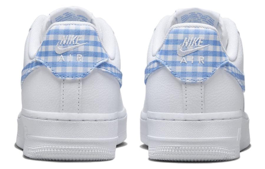 Кроссовки Nike Air Force 1 Low "Blue Gingham" — фото 5