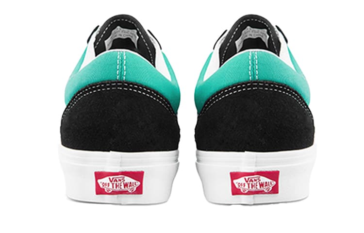 Кроссовки Vans Old Skool Blue Black White - изображение 5