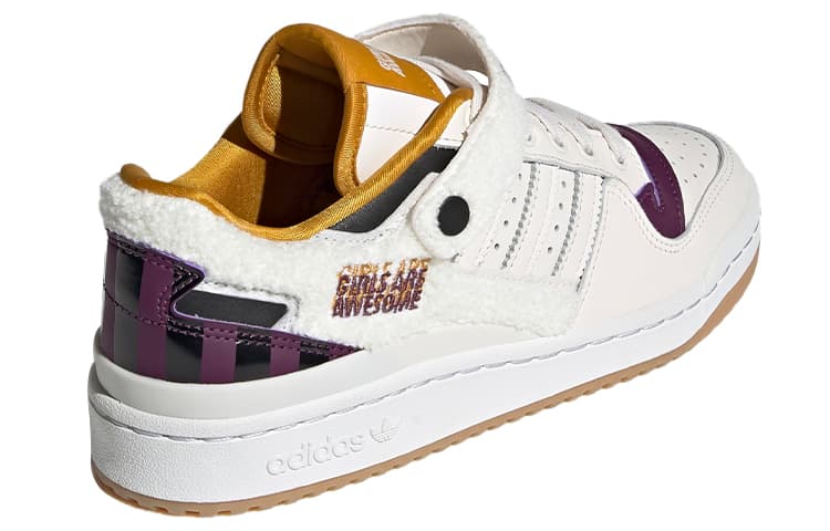 Кроссовки Girls Are Awesome x adidas Forum Low Off White Yellow - изображение 4