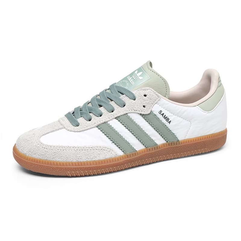 Кроссовки adidas Samba OG White Green - изображение 3