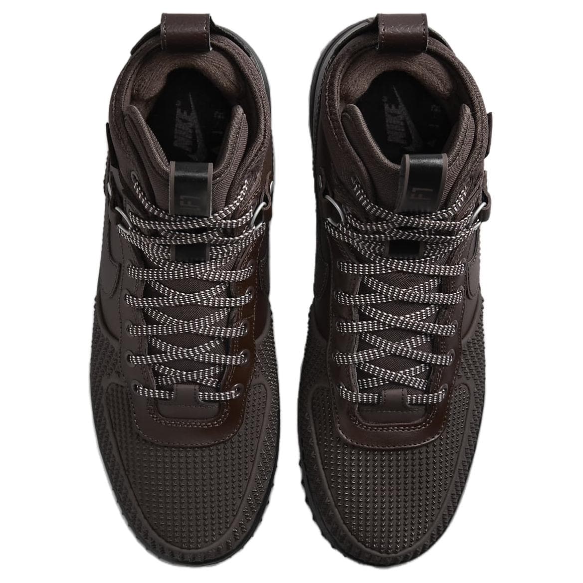 Кроссовки Nike Lunar force 1 противоскользящая устойчивая к истиранию высокая повседневная обувь для мужчин коричневый цвет - изображение 4
