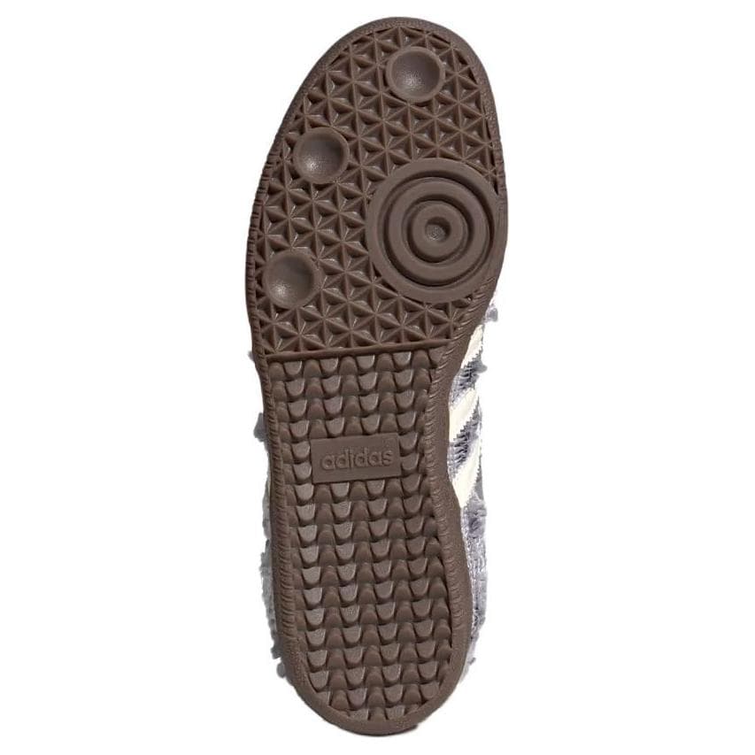 Кроссовки Adidas Originals x Caroline Hu SAMBA OG Low Скейтборд Обувь Унисекс Серебряный - изображение 4