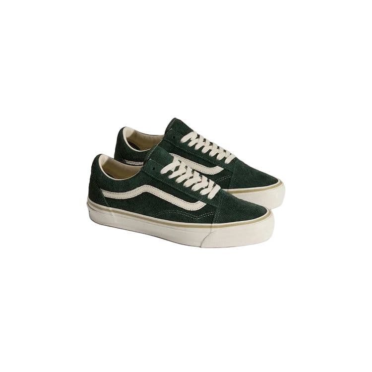 Кроссовки Vans Premium Old Skool Скейтборд Обувь Унисекс Зеленый - изображение 3