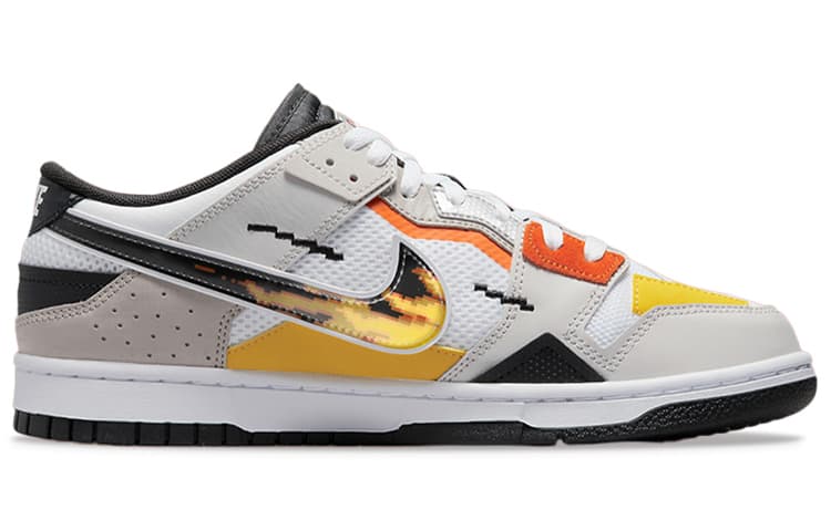 Кроссовки Nike Dunk Low Scrap "The Mighty Swoosh" — фото 2