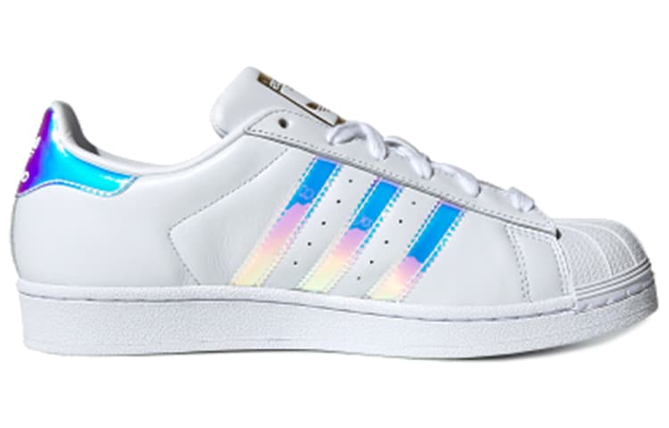 Кроссовки adidas Superstar White Silver - изображение 2