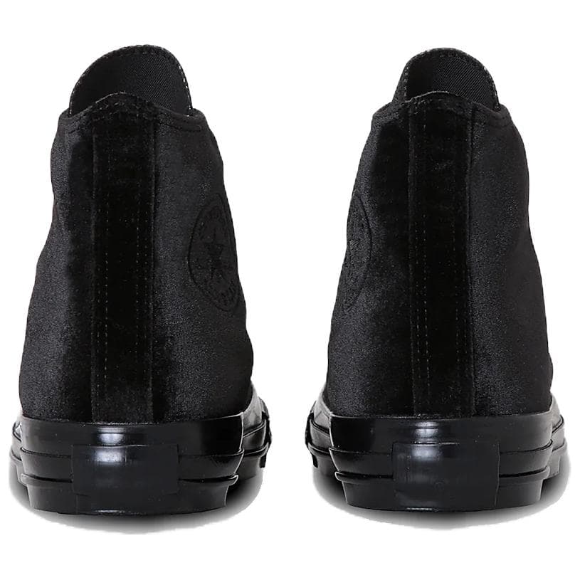 Кроссовки Converse All Star US VELVET HI Удобная тонкая подошва Противоскользящая износостойкая Хай-топы Повседневная обувь для скейтборда Унисекс Черный - изображение 5