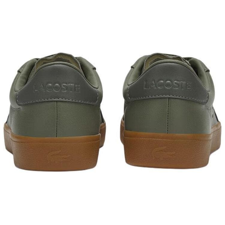 Кроссовки LACOSTE Низкая Скейтборд Обувь Мужская Зеленая - изображение 4