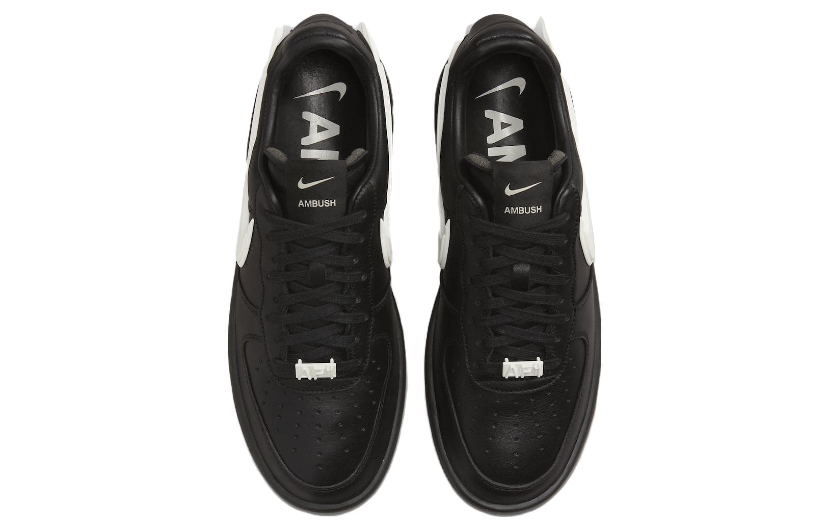 Кроссовки AMBUSH x Nike Air Force 1 Low Black — фото 4