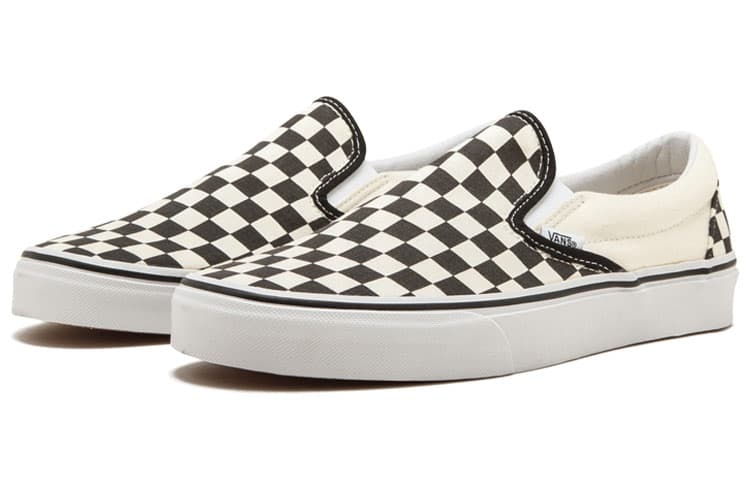 Кроссовки Vans Slip-On Classic Black White - изображение 3