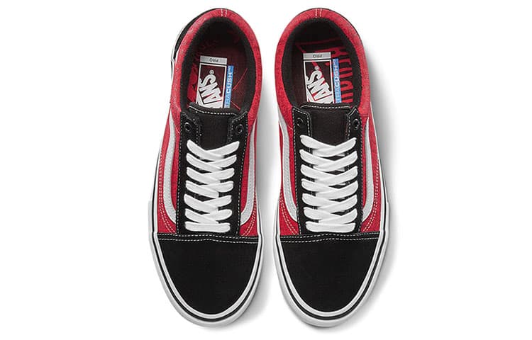 Кроссовки BAKER x Vans Old Skool Pro Black Red - изображение 3