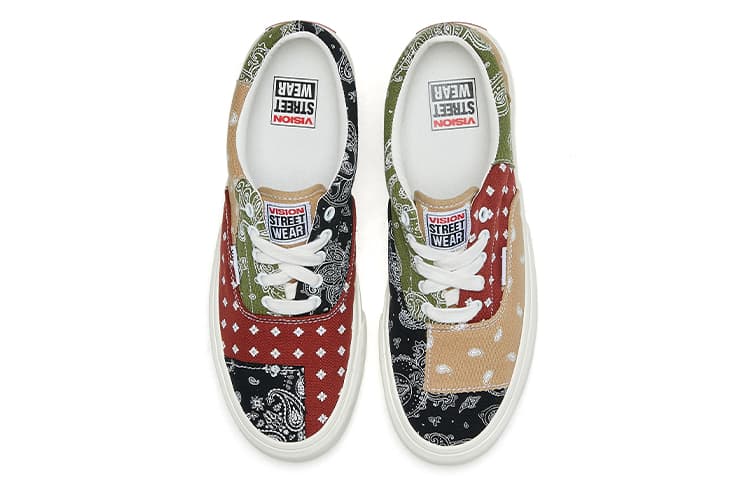 Кроссовки Vision Street Wear Low Top Patchwork Sneakers - изображение 4