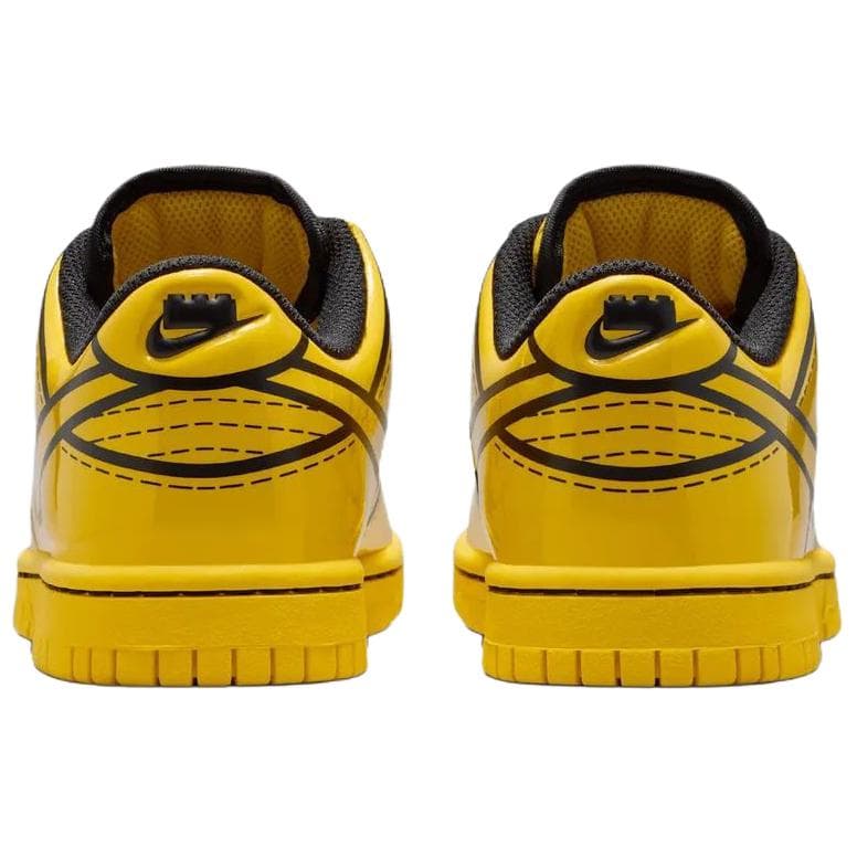 Кроссовки Lego X Nike Dunk Low Топ Детский Скейтбординг Обувь Ярко-желтый Детский - изображение 5
