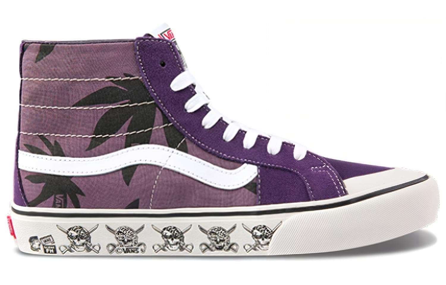Кроссовки Vans SK8-Hi 138 Decon Sf Purple White - изображение 2