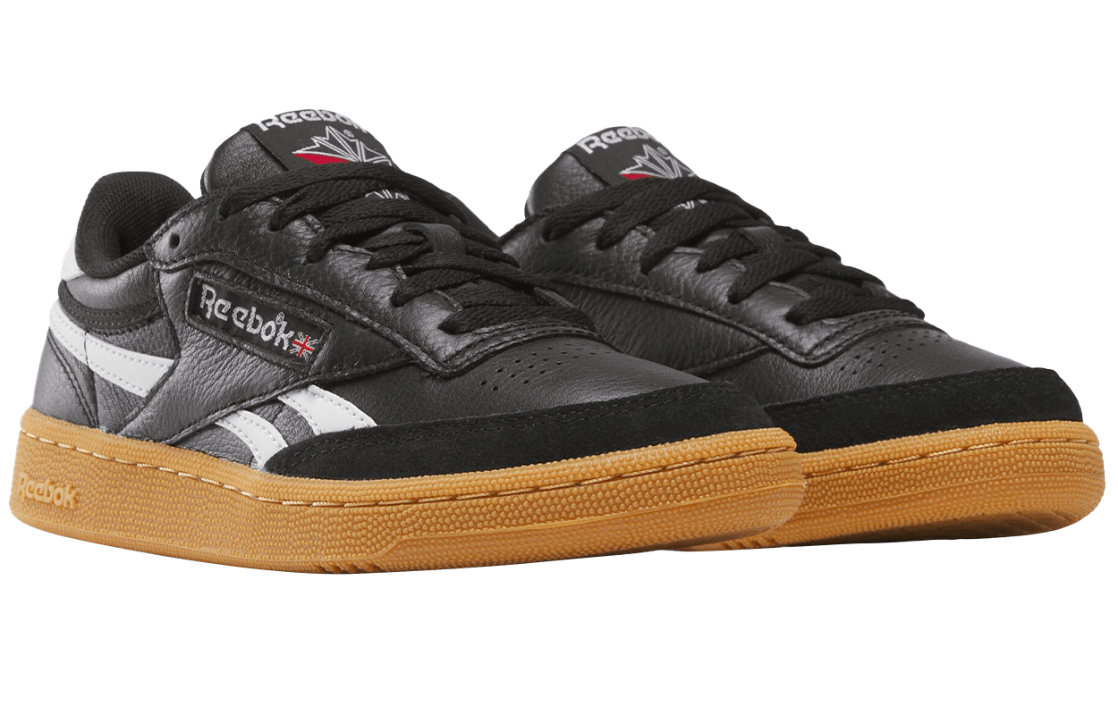 Кроссовки REEBOK Club C Low Скейтборд Кроссовки Мужские Черные - изображение 2