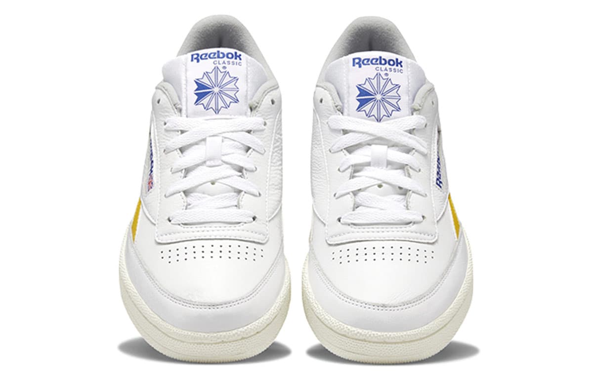 Кроссовки Reebok Revenge Club C Plus White Yellow - изображение 5