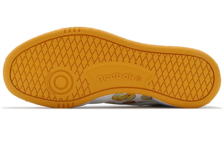 Кроссовки Reebok Club C 85 White Yellow Smiley - изображение 6