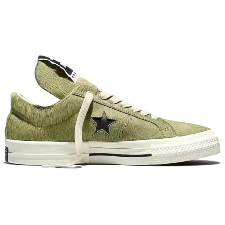 Кроссовки Converse x DRKSHDW One Star Pro кожа Ox Rick Owens На шнурках Повседневная обувь для скейтборда Унисекс Зеленый - изображение 2