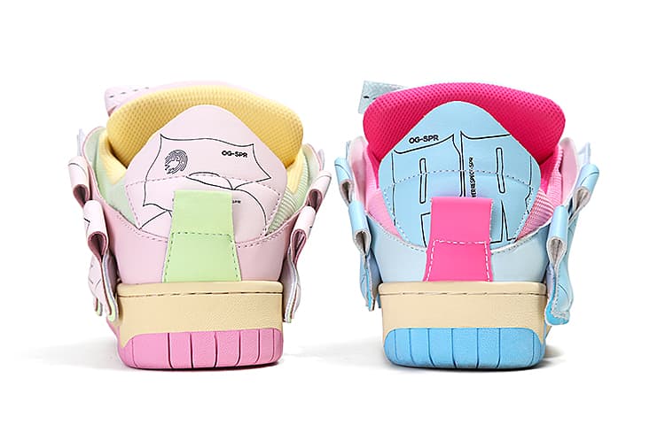 Кроссовки ADCDAVINCI Blue Pink - изображение 4