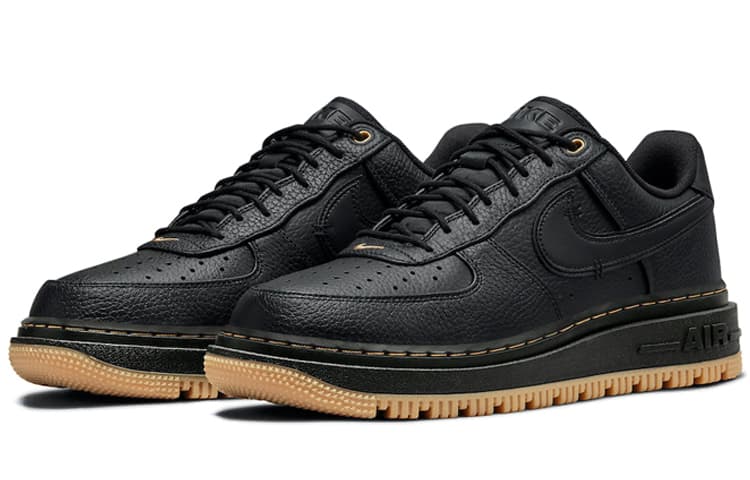 Кроссовки Nike Air Force 1 Low Luxe "Black Gum" - изображение 3