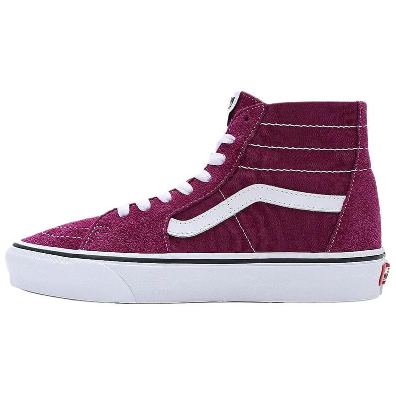 Кроссовки Vans SK8 HI Холст Искусственная Замша Высокие Кеды Скейтборд Обувь Унисекс Фиолетовый - изображение 1