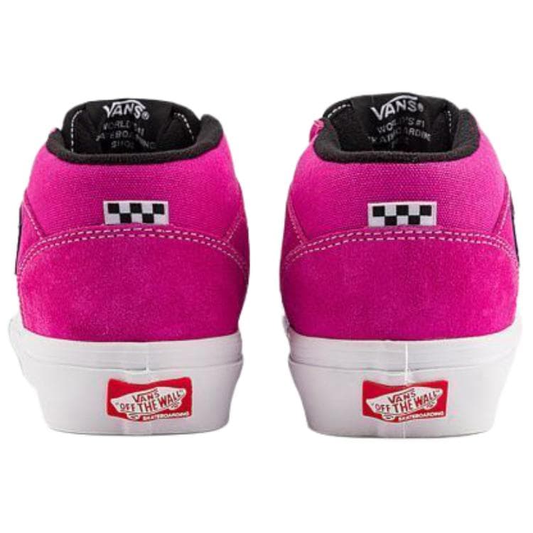 Кроссовки Vans Skate Half MID Кроссовки для скейтбординга Унисекс Розовый Красный - изображение 4
