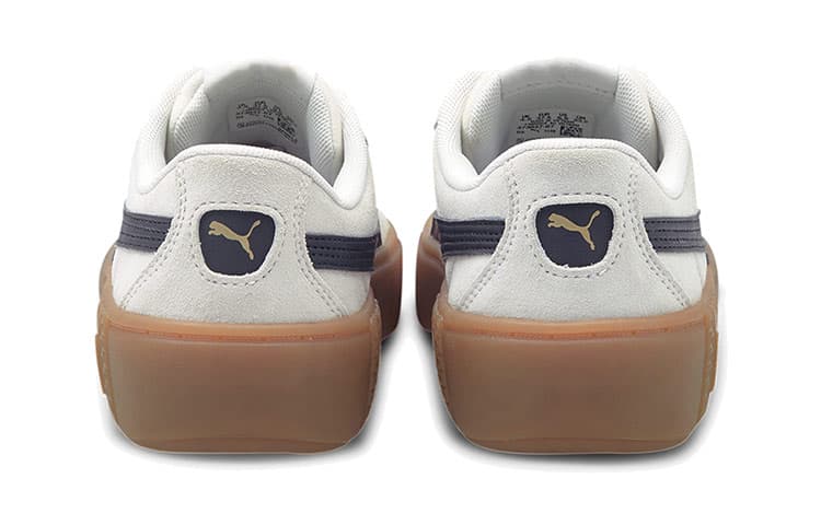 Кроссовки PUMA Smash Platform V2 Suede White Black - изображение 4