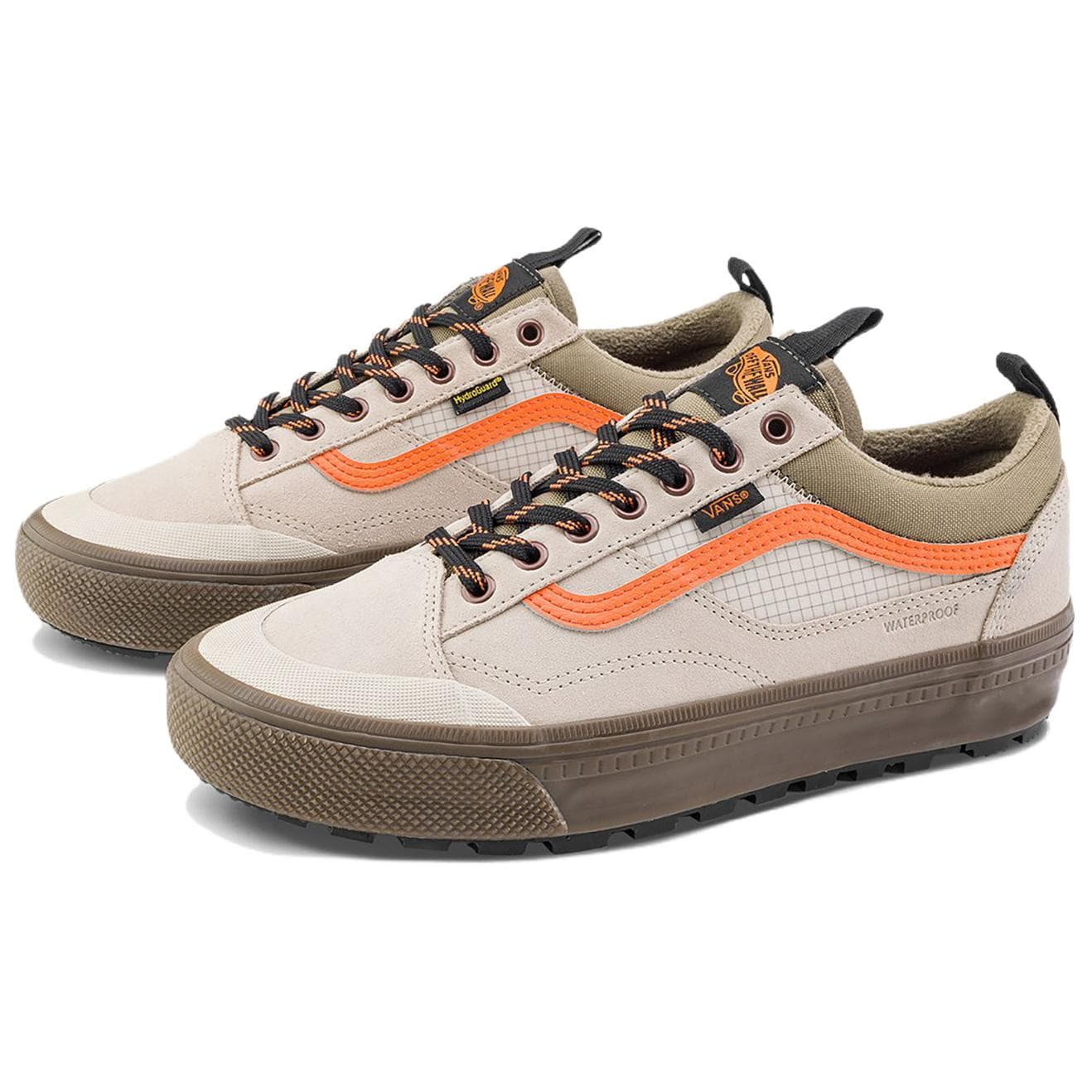 Кроссовки Vans Old Skool Водонепроницаемая Скейтборд Обувь Унисекс Коричневый - изображение 2