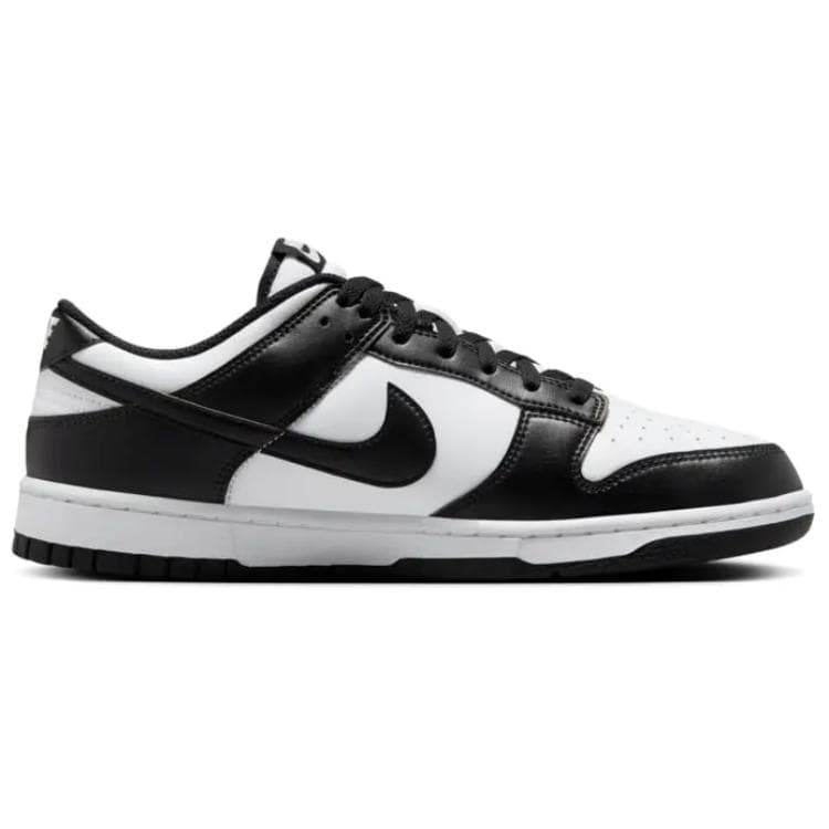 Кроссовки NIKE DUNK Синтетическая кожа Low Топ Скейтборд Обувь Унисекс Белый черный - изображение 2