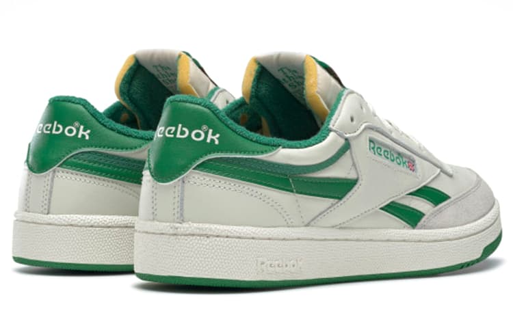 Кроссовки Reebok Club C 85 White Green - изображение 4