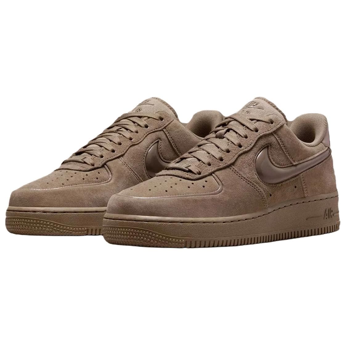 Кроссовки Nike Air Force 1 Классический и Универсальный Низкий Топ Скейтборд Кроссовки Женские Коричневый - изображение 3