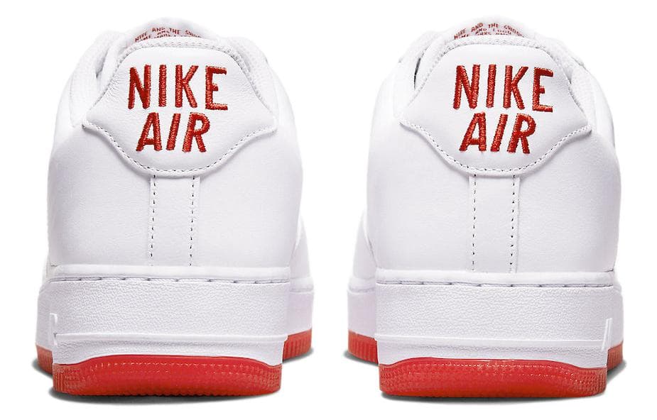 Кроссовки Nike Air Force 1 "Color of the Month" White Red — фото 5