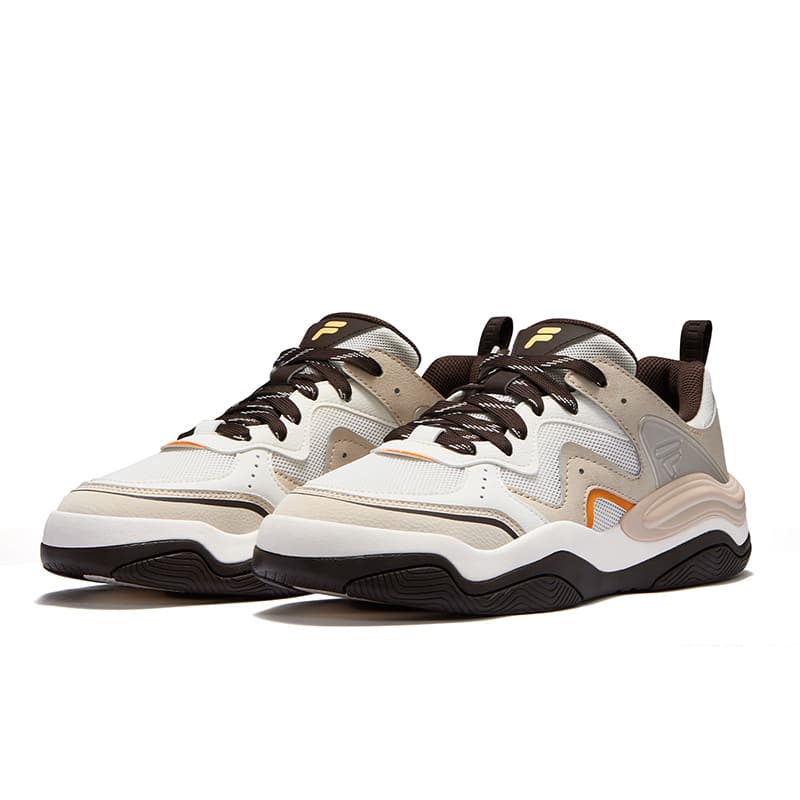 Кроссовки FILA FUSION KICK III Skateboard Shoes 3 Низкие Кроссовки для скейтбординга Мужские Березовый Коричневый - изображение 2