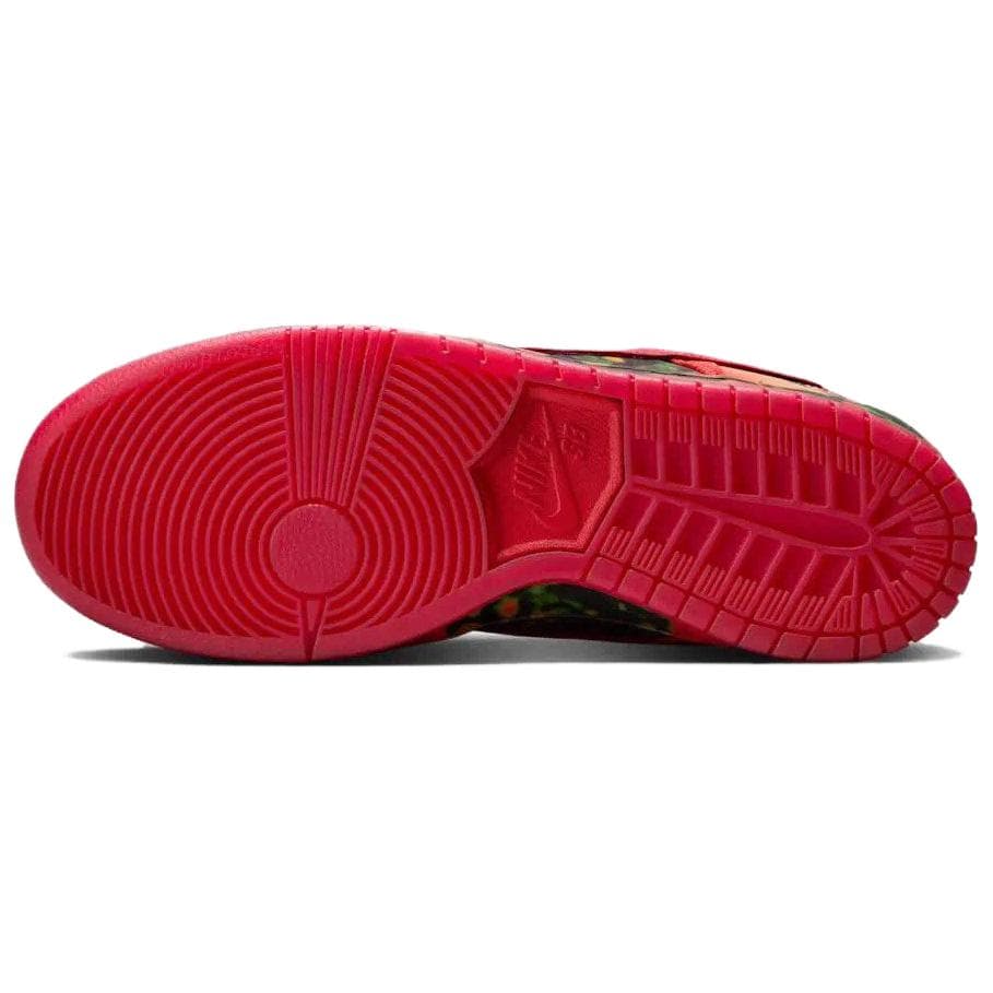 Кроссовки Волшебник страны Оз X Nike Dunk SB Dunk Low 'Рубин Slipper' Тонкая подошва противоскользящая устойчивая к истиранию - изображение 6