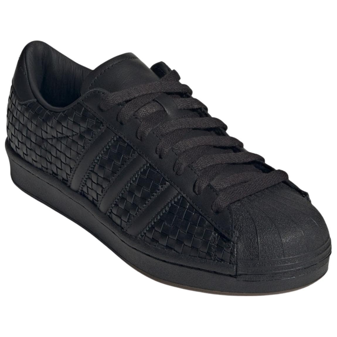 Кроссовки Adidas Originals Superstar Vintage Woven Low Skateboard Кроссовки Унисекс Черные - изображение 2