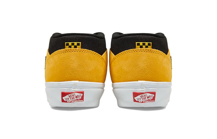 Кроссовки Bruce Lee x Vans Half Cab Yellow Black - изображение 4