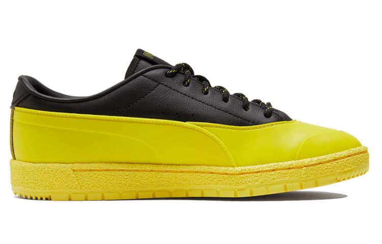 Кроссовки Maison KitsunÉ x PUMA Ralph Sampson Black Yellow - изображение 2