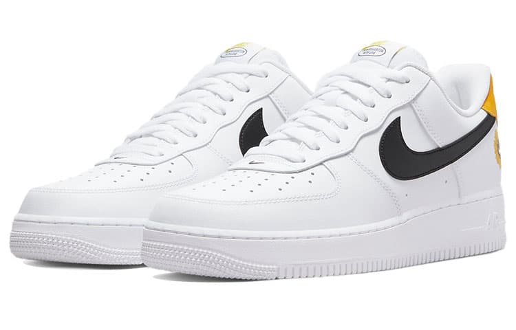 Кроссовки Nike Air Force 1 Low LV8 2 White Yellow — фото 3
