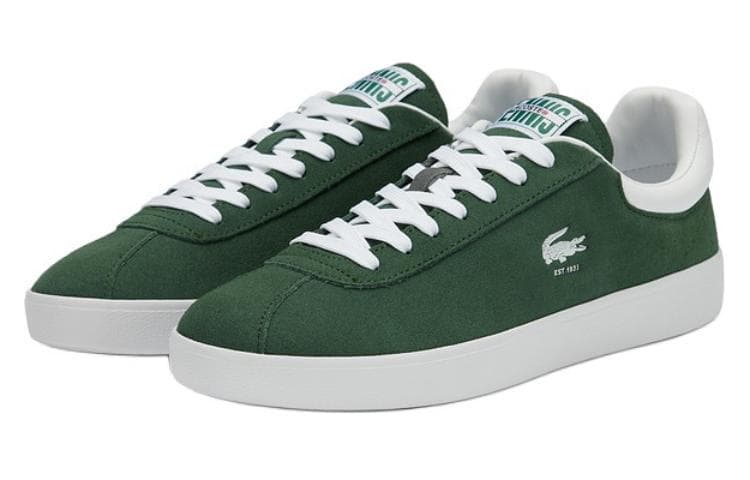 Кроссовки Lacoste Suede Low-Top Sneakers Green - изображение 3