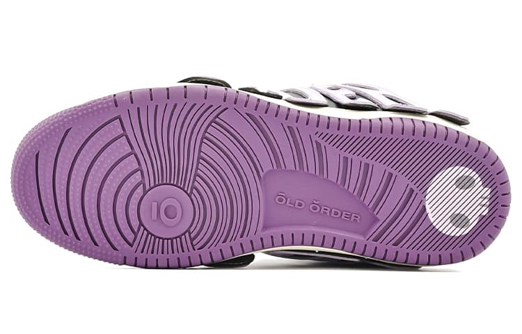 Кроссовки OLD ORDER Skater 001 Kuromi Collaboration White Purple - изображение 4