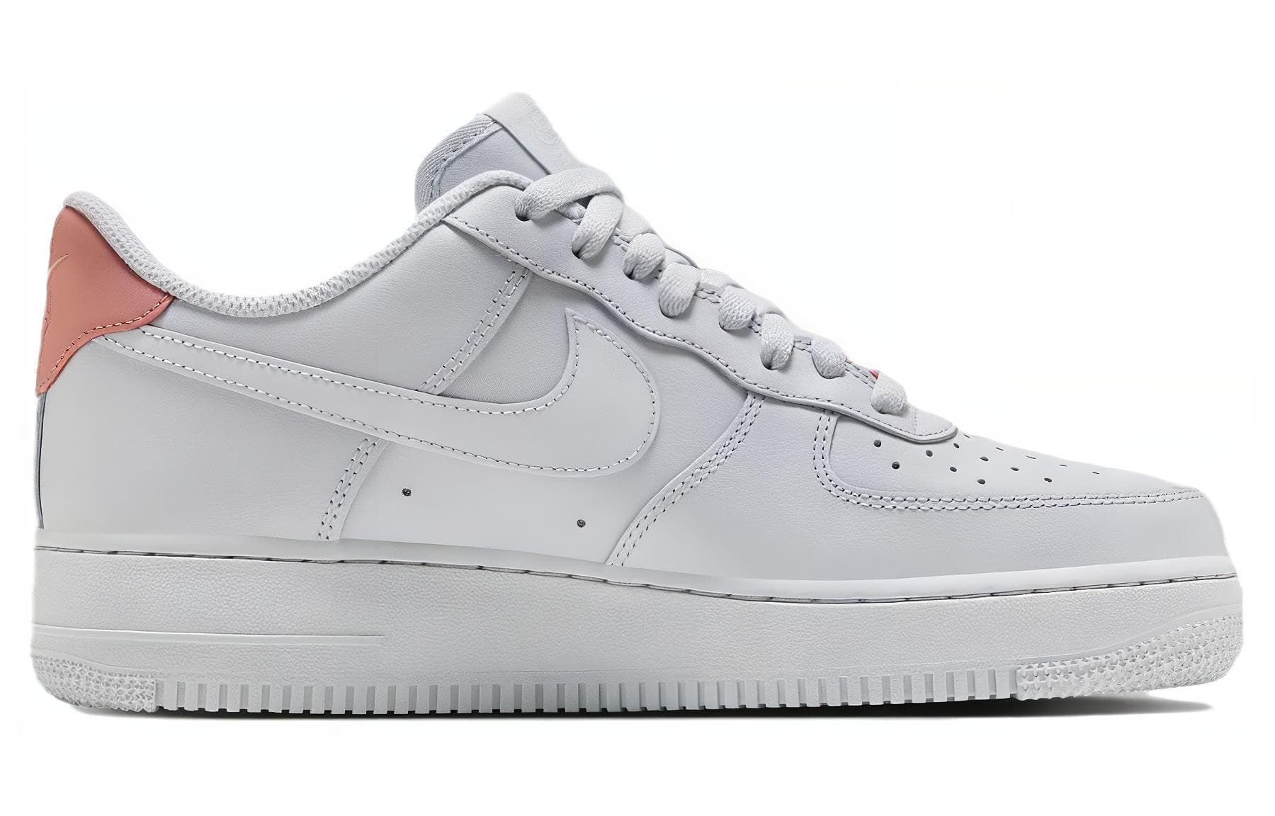Кроссовки Nike Air Force 1 White Pink — фото 2