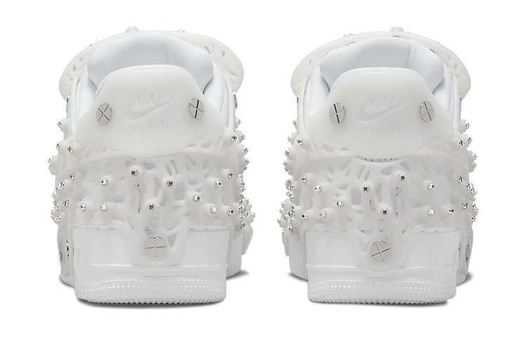 Кроссовки Swarovski x Nike Air Force 1 LXX White - изображение 5