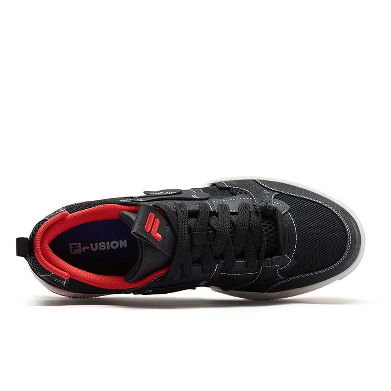 Кроссовки FILA FUSION GEOMETRY Geometric Shoe Низкий Топ Скейтборд Обувь Мужская Черная - изображение 3
