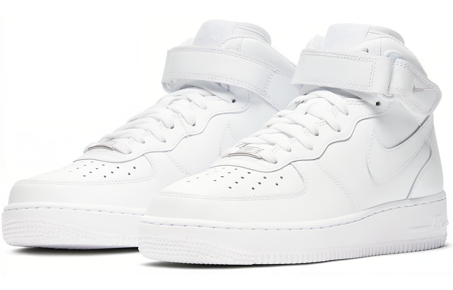 Кроссовки Nike Air Force 1 '07 Mid Pure White - изображение 3