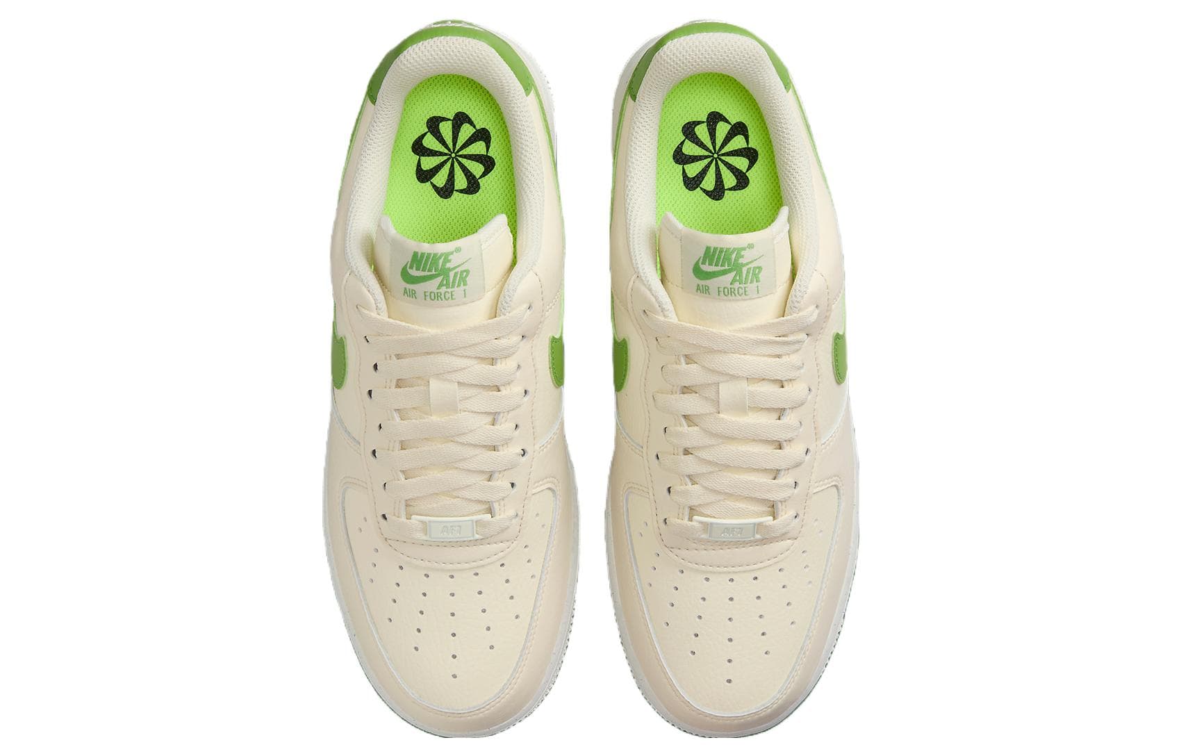 Кроссовки Nike Air Force 1 Low Beige Green — фото 4