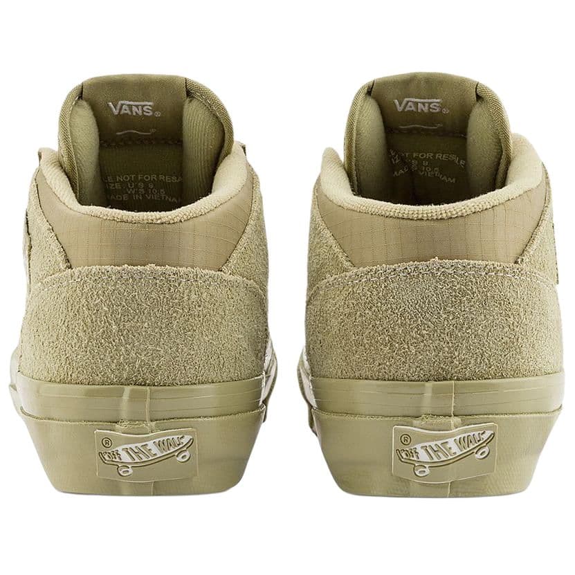 Кроссовки Vans Half Cab Устойчивая к истиранию MID Скейтборд Обувь Унисекс Зеленая - изображение 3