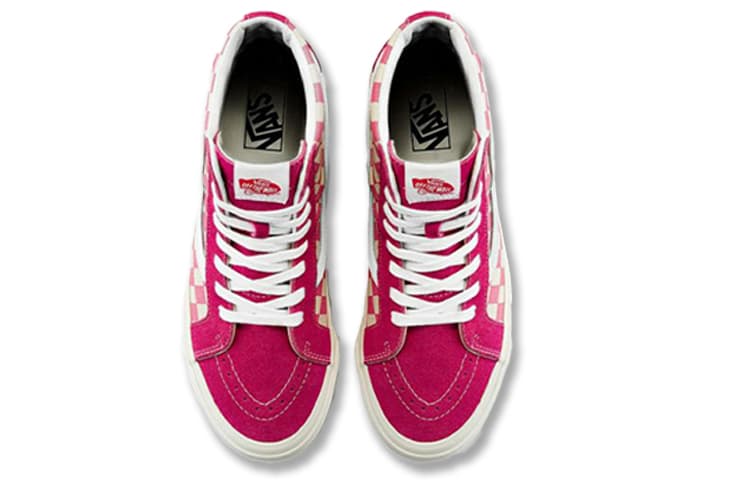 Кроссовки Vans Style 38 Pink White - изображение 4